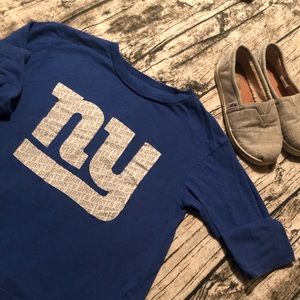 NFL•M• NEW YORK GIANTS LONG SLEEVE